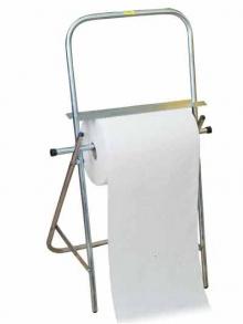 cleaning paper roll and stand גליל ניר ניגוב תעשייתי