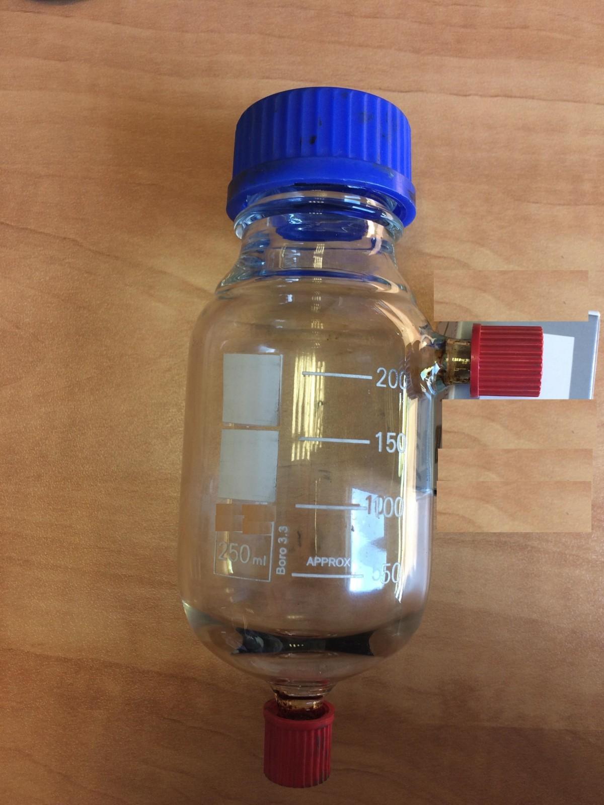 bottle with trades