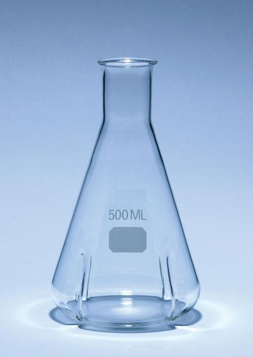 erlenmeyer with buffeld