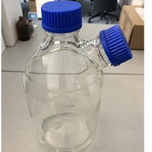 בקבוק מעבדה GL45 עם זרוע צד בקבוקי מעבדה 