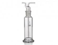 gas wash bottle with joint בקבוקי שטיפת גזים לטש