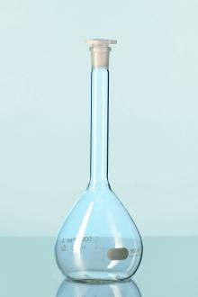 בקבוקי מדידה מזכוכית