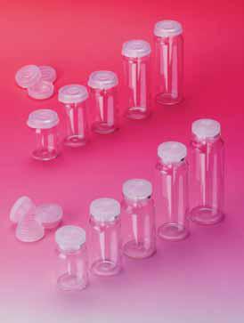 vials push cap
