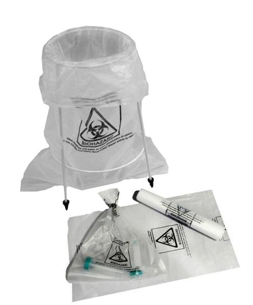 biohazard bag holder