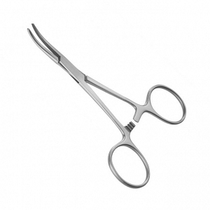 hemostatic forceps curved