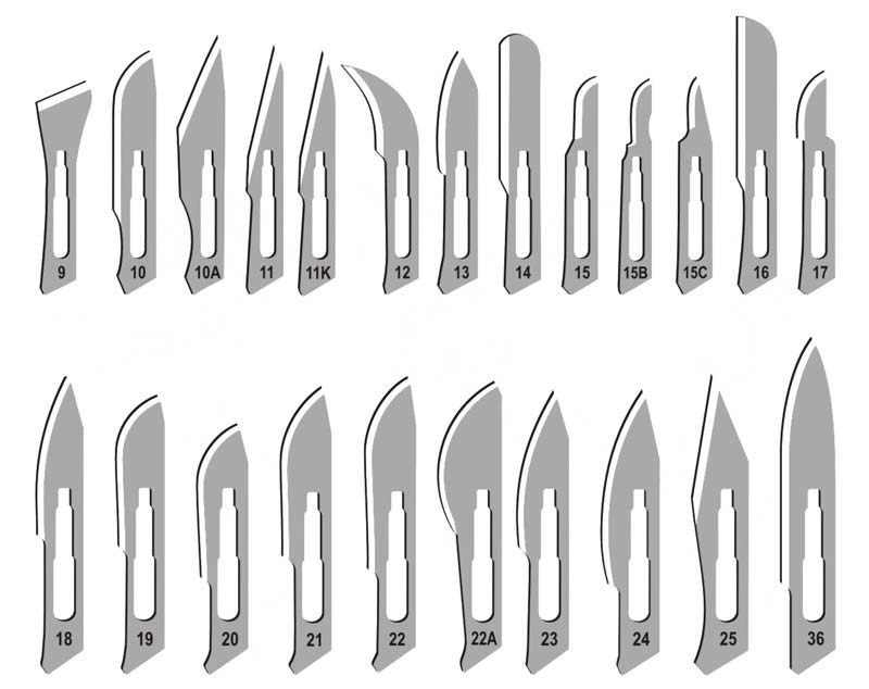 scalpel blades