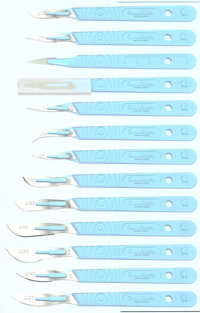 sclalple sterile dispos