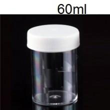 60ml container כוסות שתן פקק הברגה 