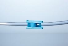 KECK for tubing תפסנית לצינור מפלסטיק