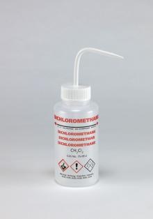 Wash bottle PP dichlorom בקבוקי שטיפה פוליפרופילן