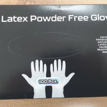 כפפות לטקס ללא אבקה מלאי מוגבל