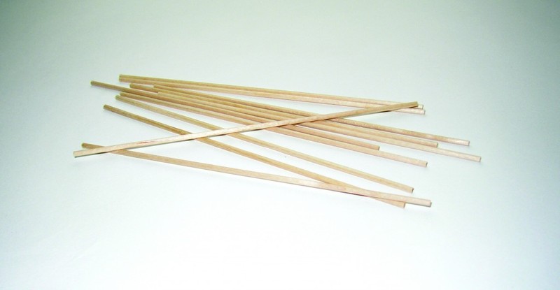 wood stik cut pin
